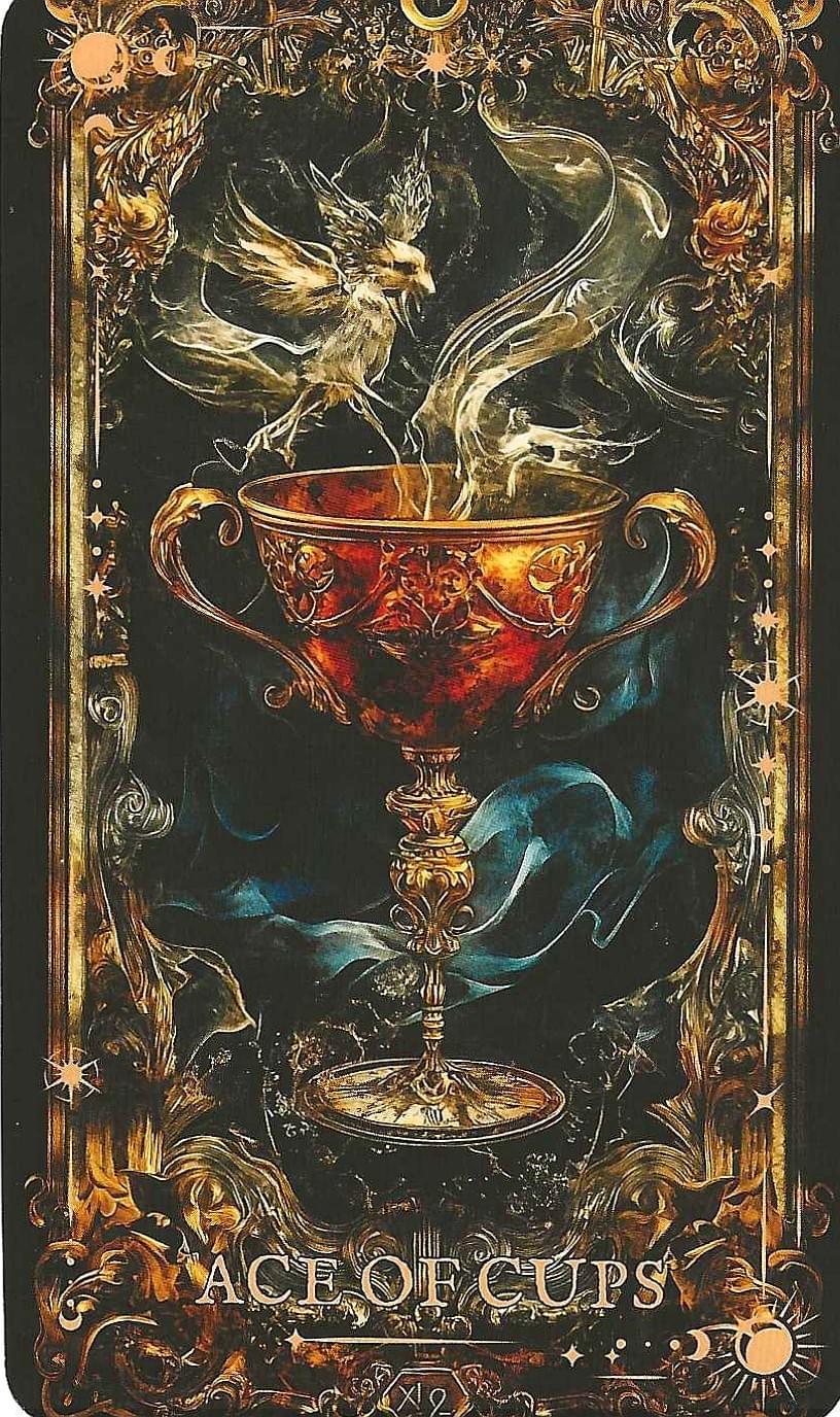 Ace of Cups-Arcane Tarot imagery