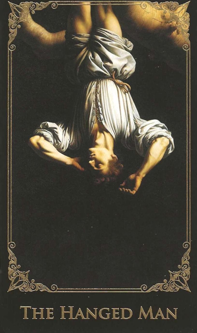 The Hanged man-key 12-The Baroque Tarot