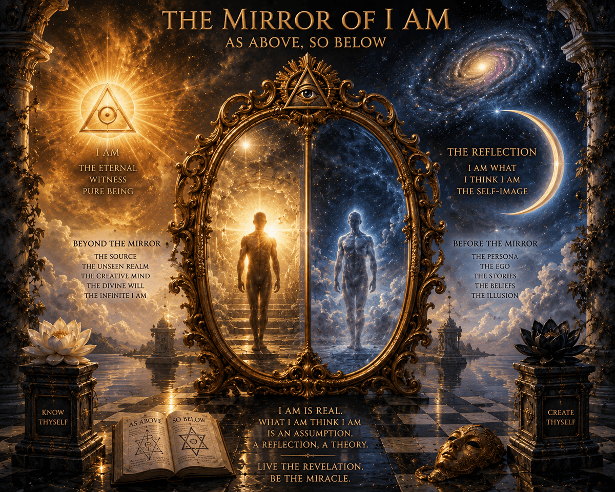 The Mirror of I Am- imagery