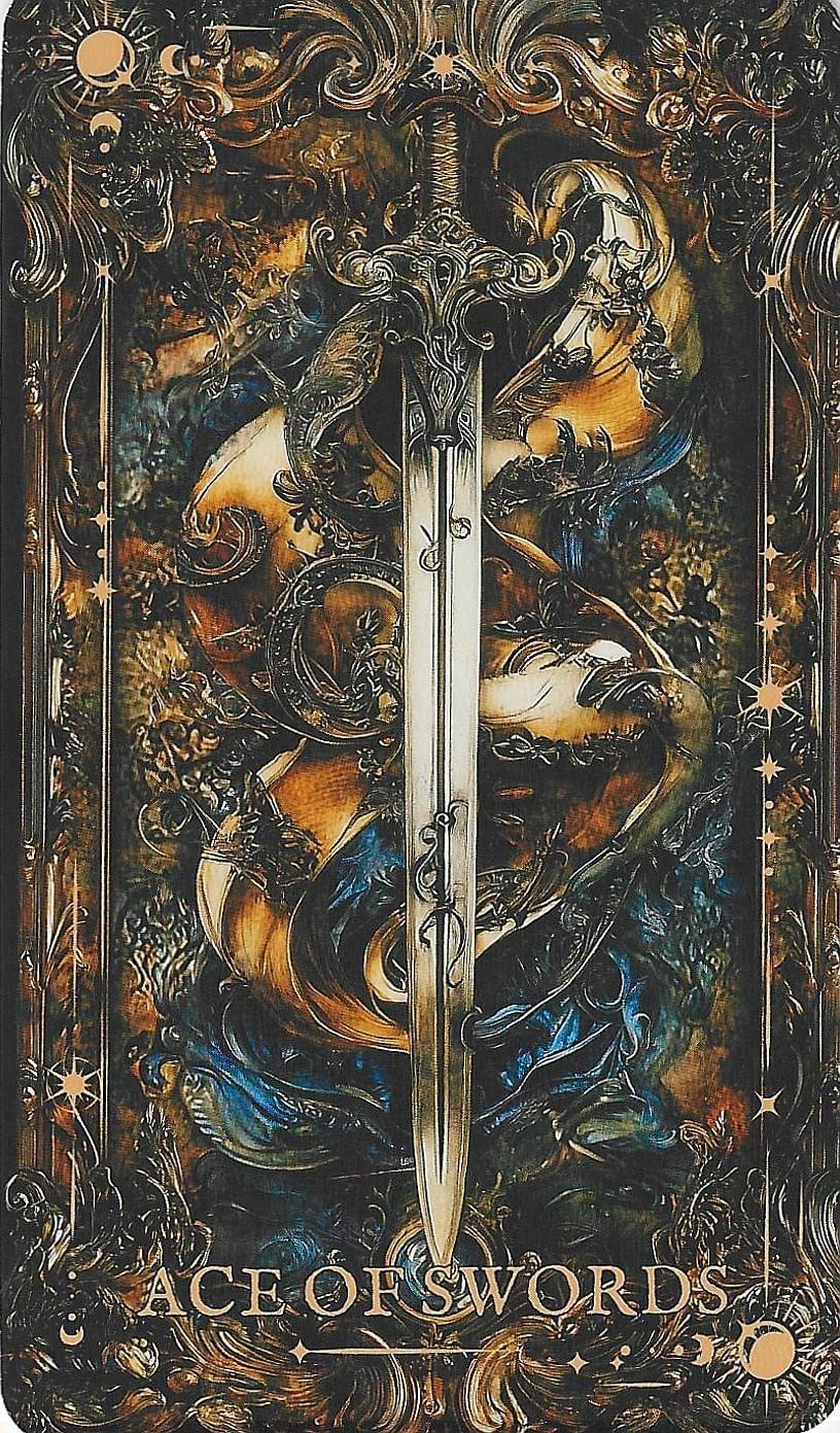 The Arcane Tarot- Ace of Swords The Arcane Tarot- Ace of Swords