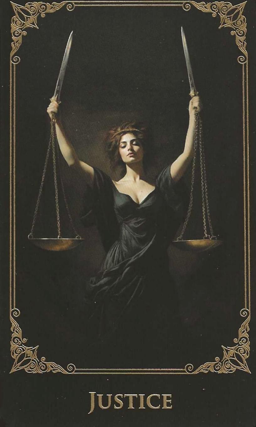 Justice-Key 8-The Baroque tarot