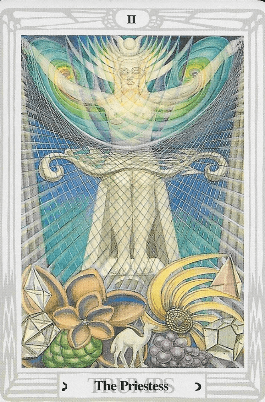 The Priestess-Thoth Tarot