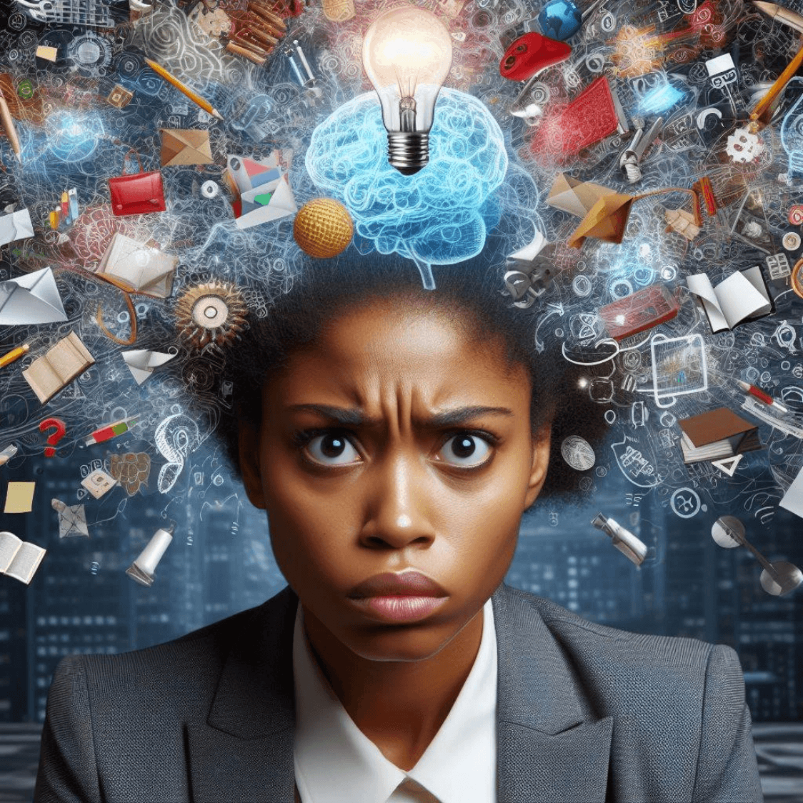 Over thinking imagery