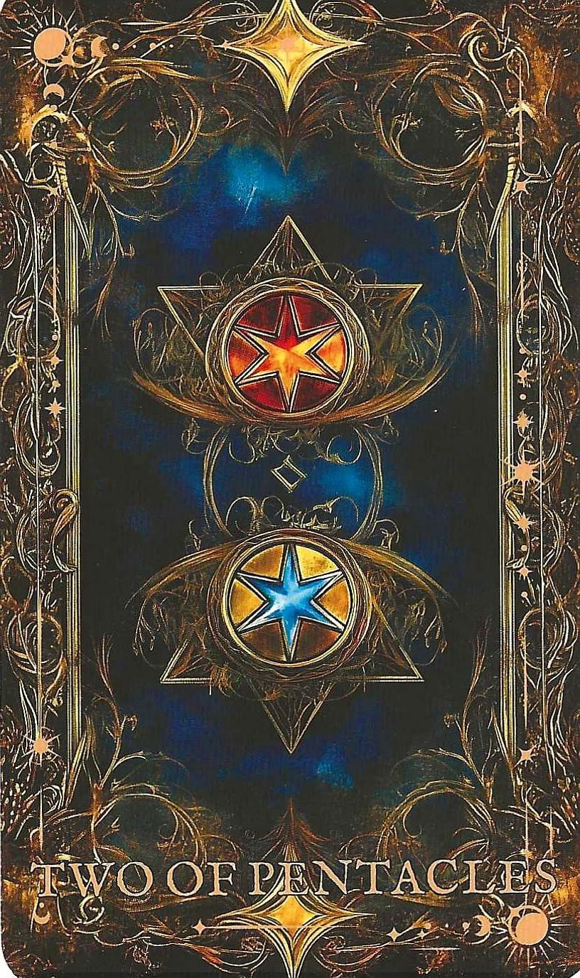  The Arcane Tarot-Two of Pentacles