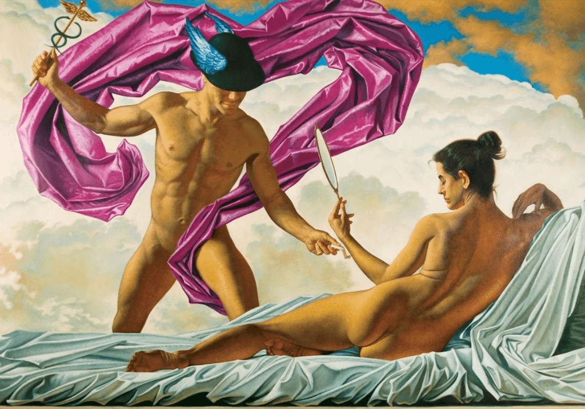 Mercury - painting by John W. Kelly