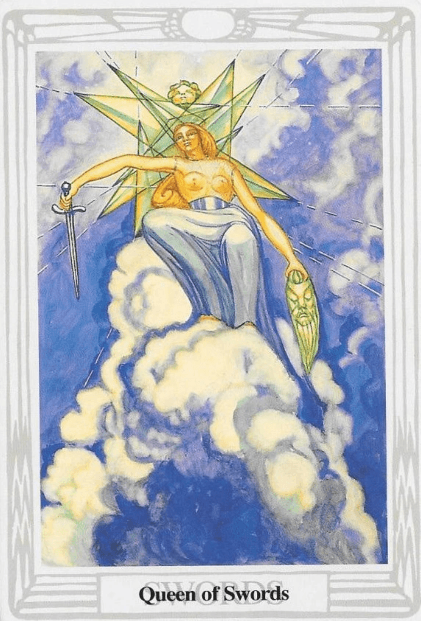 Queen of Swords -Thoth Tarot