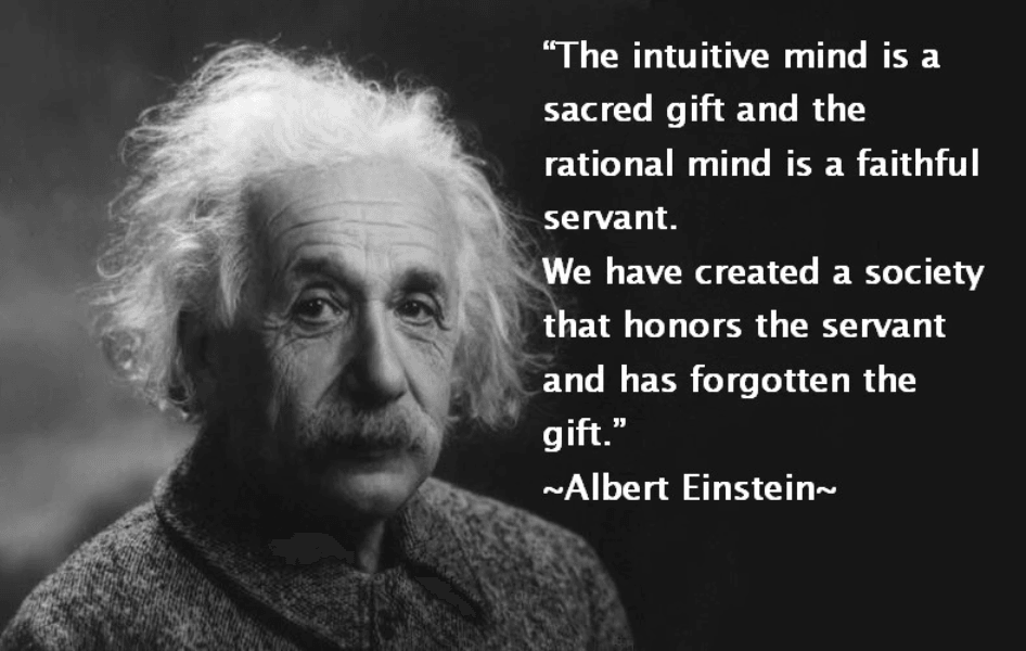 Einstein and the intutive mind 
