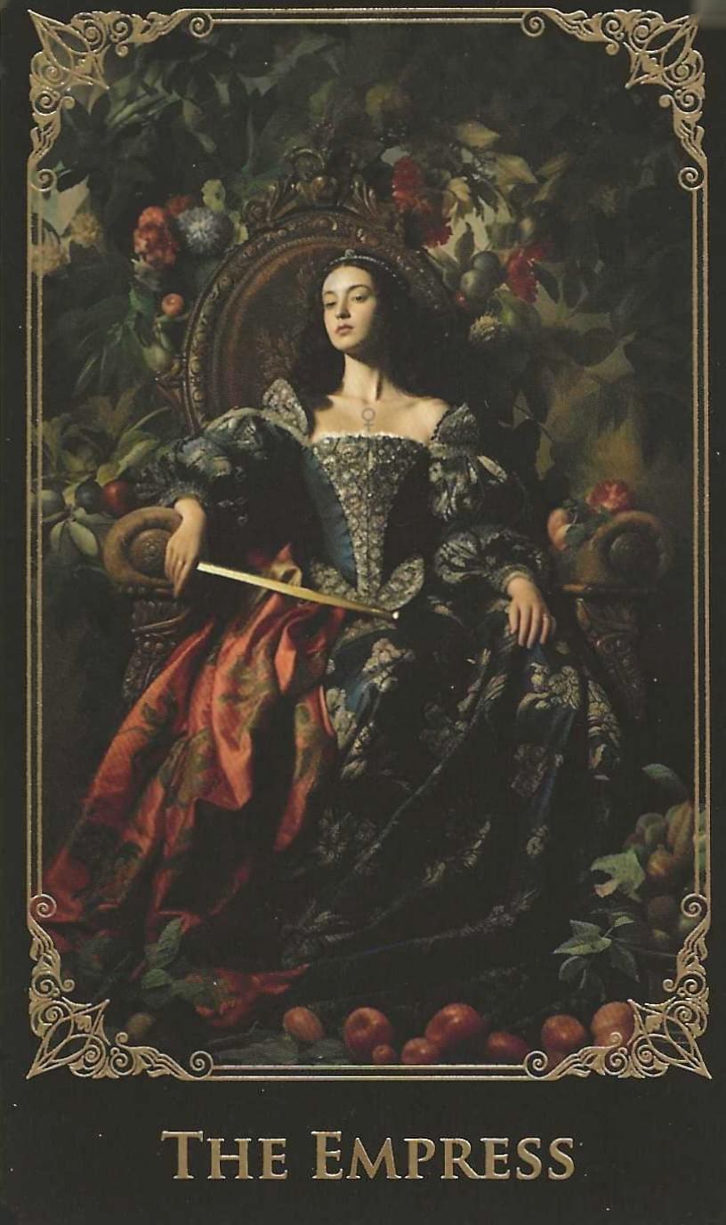 The Empress -Key 3-The Baroque Tarot The Empress -Key 3-The Baroque Tarot