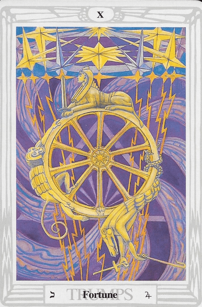 Fortune-ATU 10-Thoth Tarot