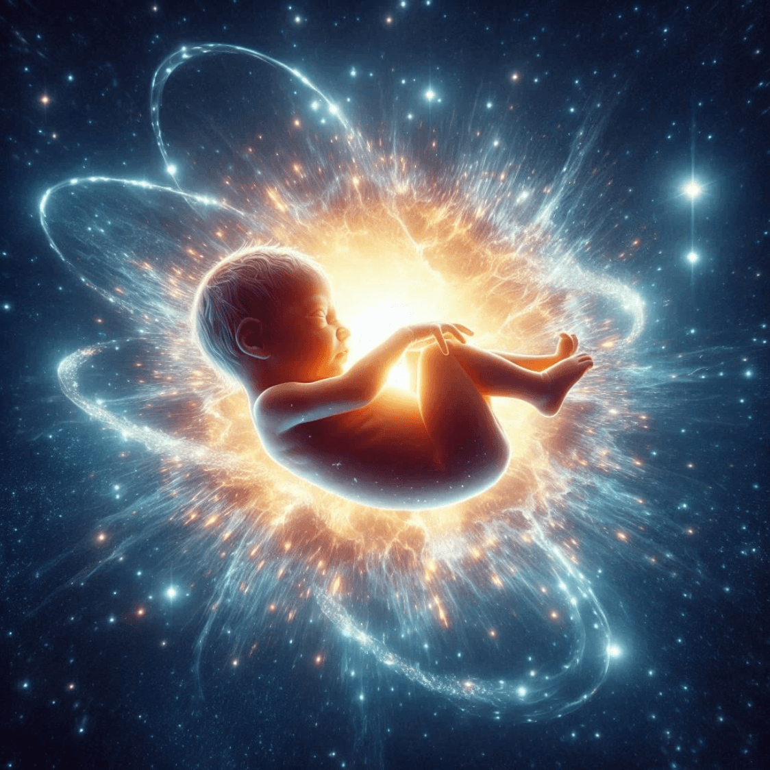The Child within cosmic imagery