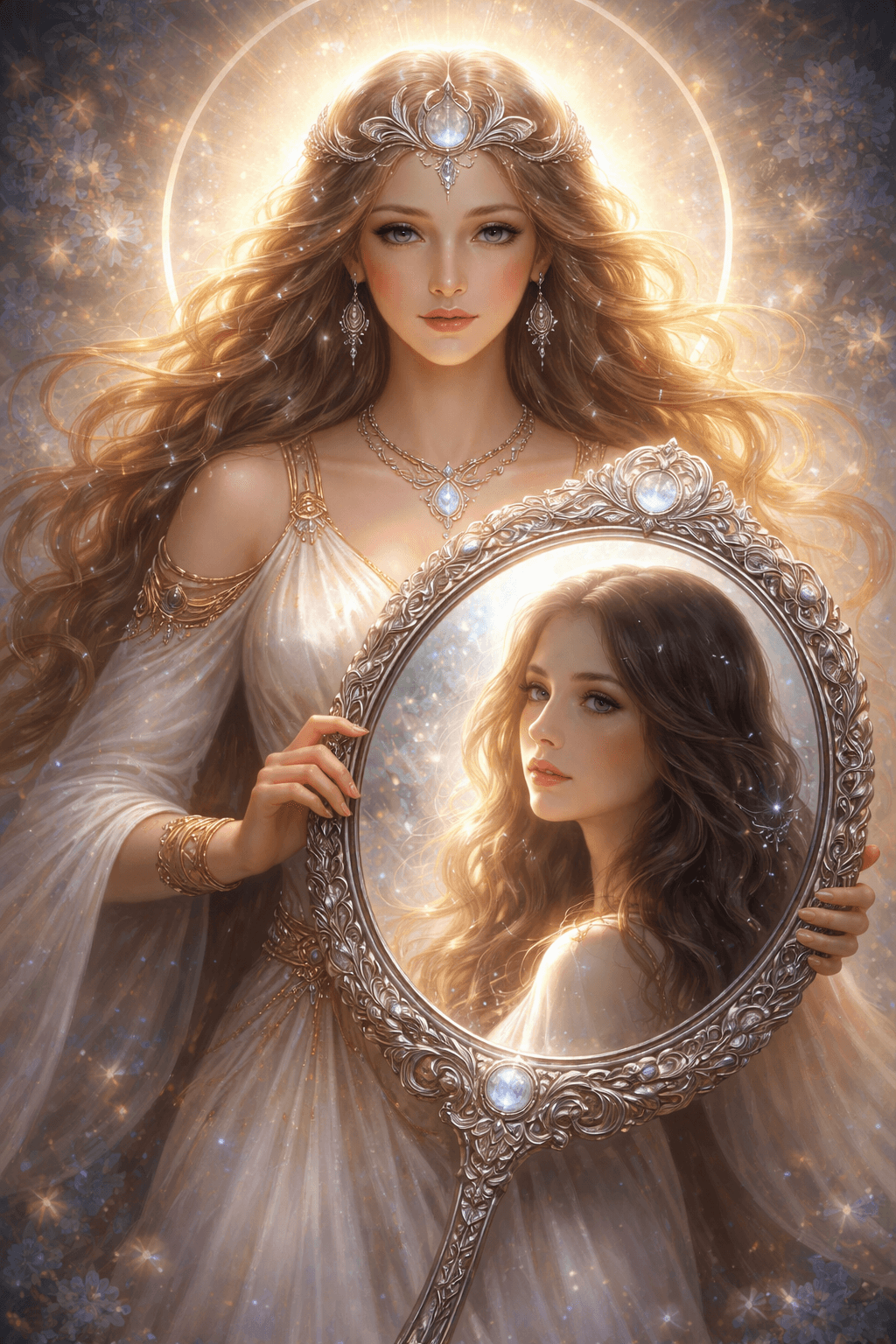 The Goddess as a mirror image