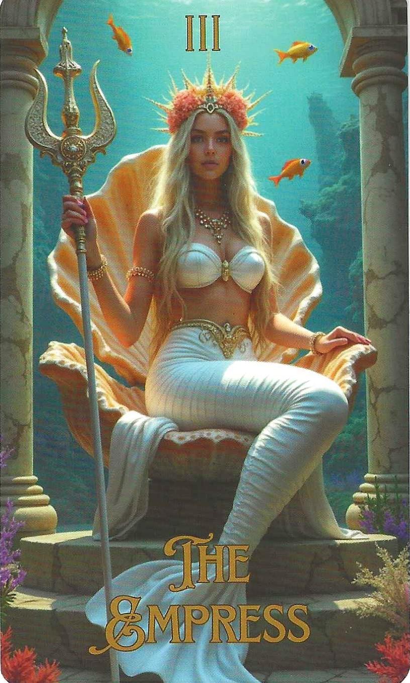 The Empress- key 3-The Ocean Tarot
