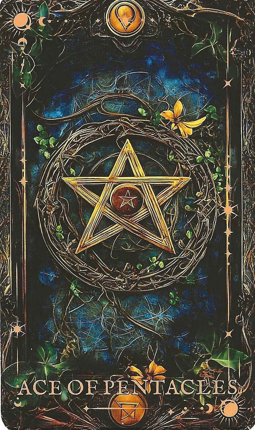 The Ace of Pentacles- Arcane Tarot card
