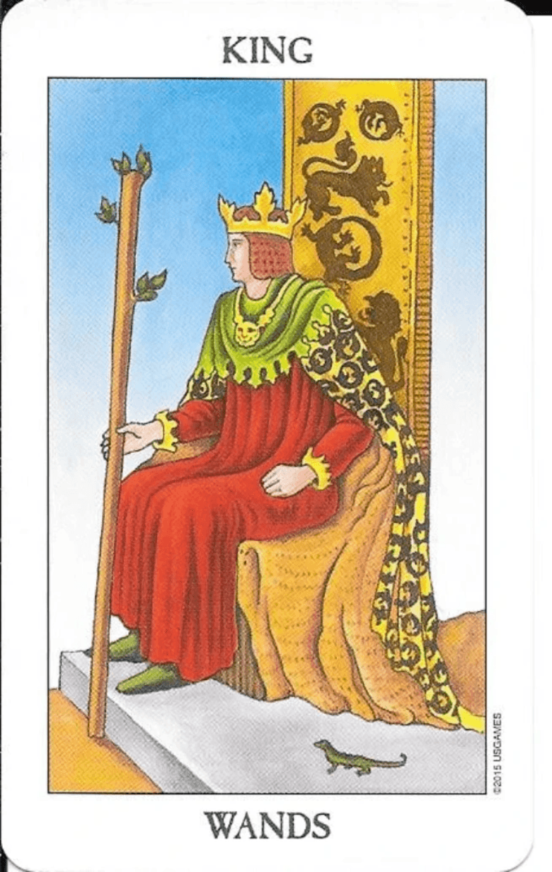 Rider-Waite-Smith King of Wands