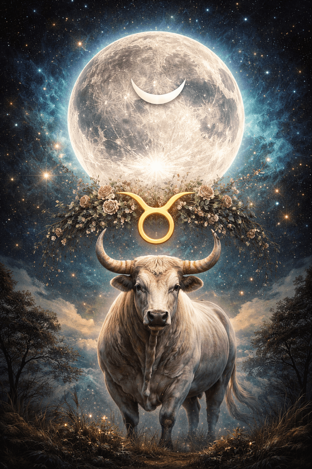 Moon in Taurus imagery