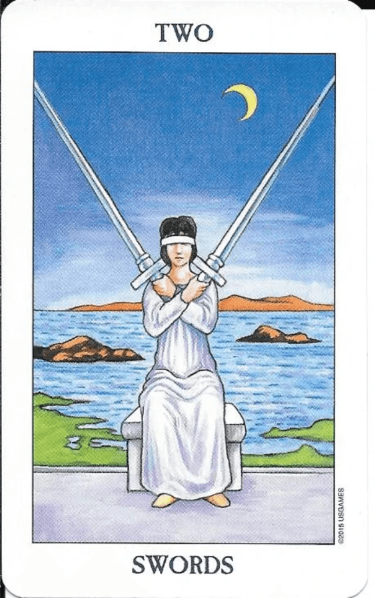 Two of Swords- RWS Tarot