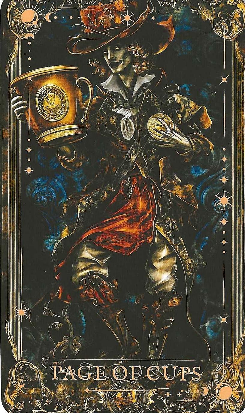  The Arcane Tarot- Page of cups tarot card
