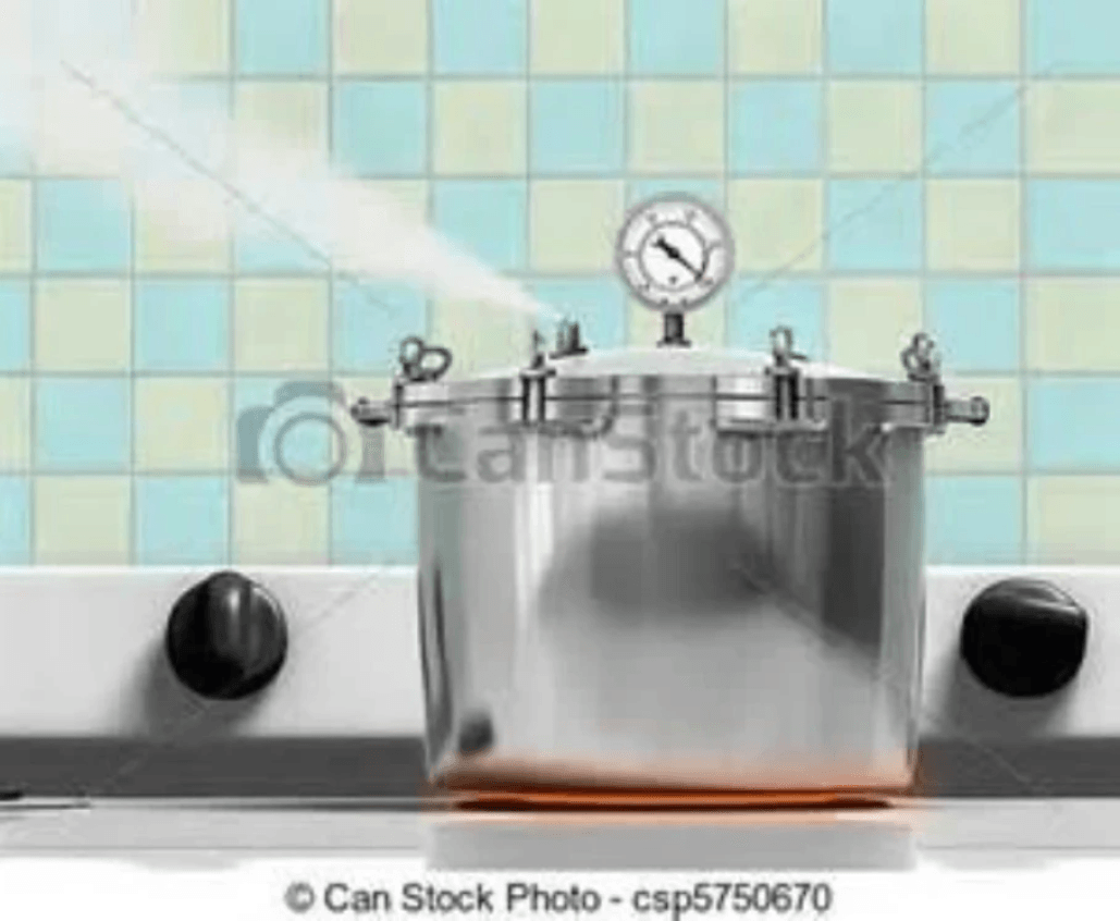 Gradual release of pressure imagery