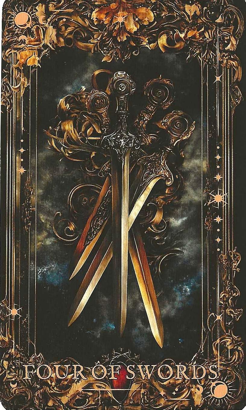  The Arcane Tarot- Four of Swords