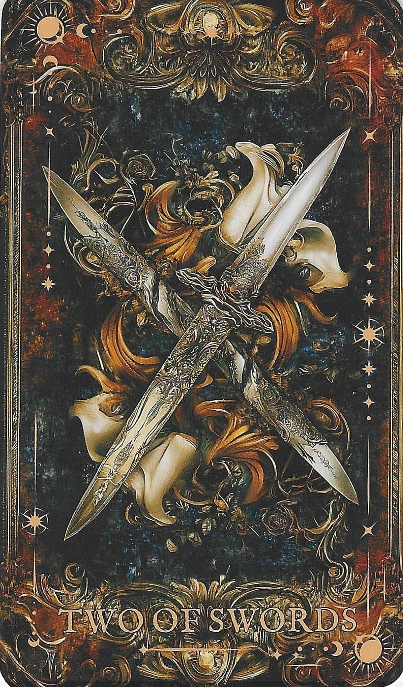  The Arcane Tarot- 2 of Swords
