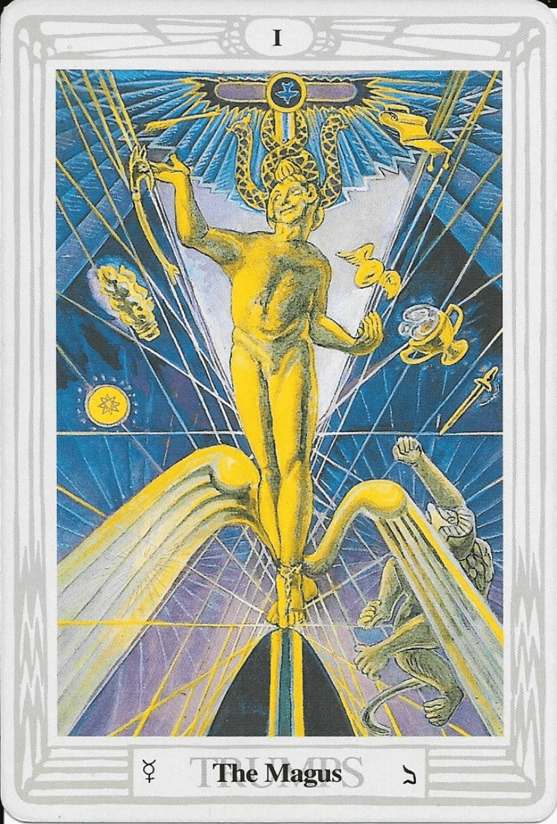 The Magus - ATU 1-Thoth Tarot