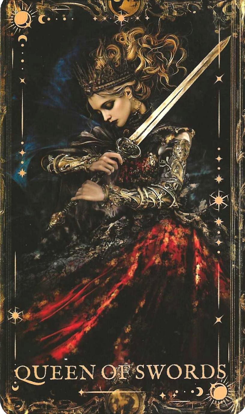The Arcane Tarot- Queen of Swords