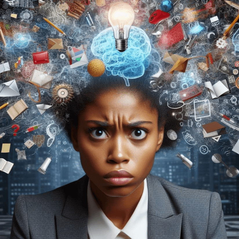 Thoughts and idea imagery