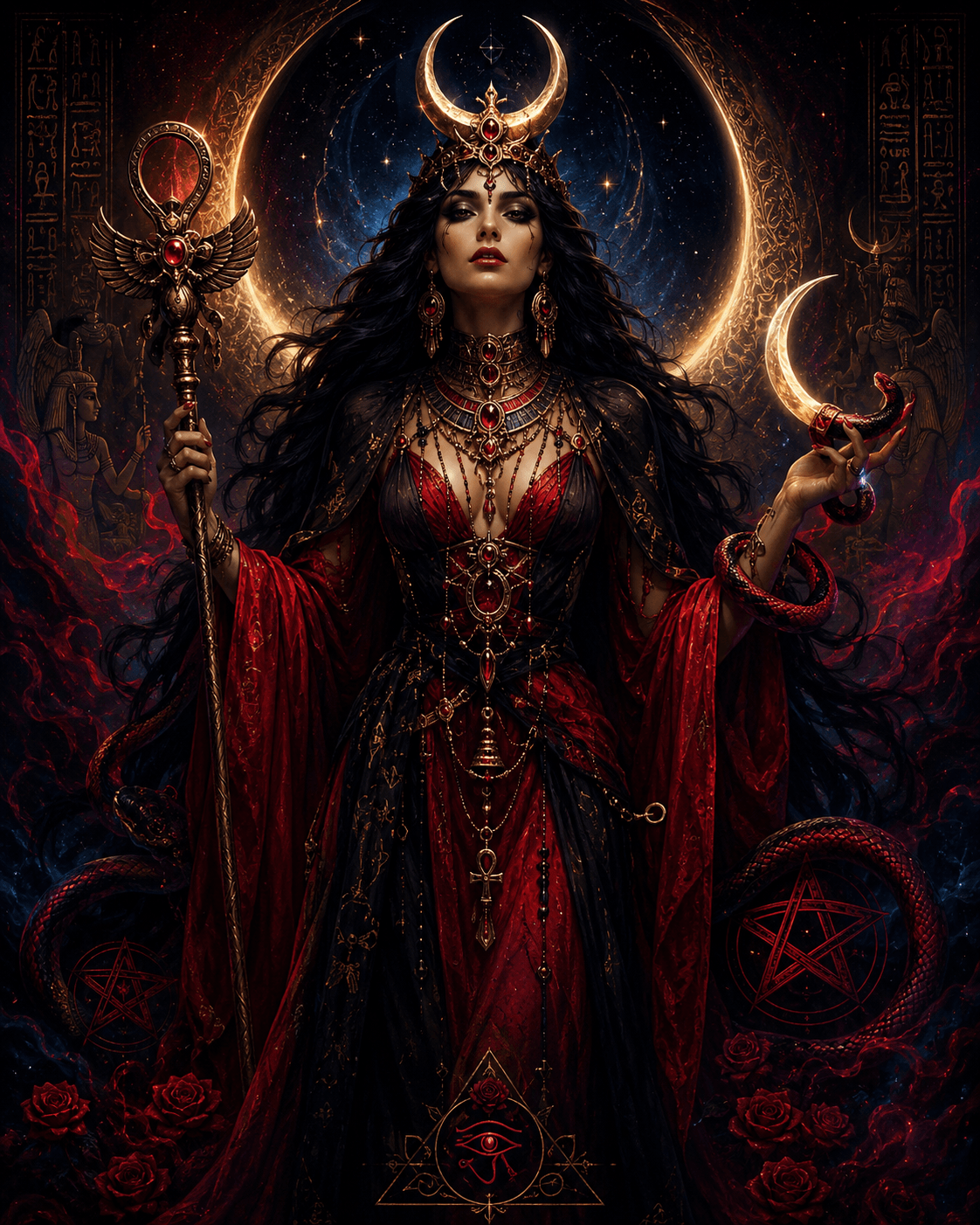 scarlet woman-dark isis