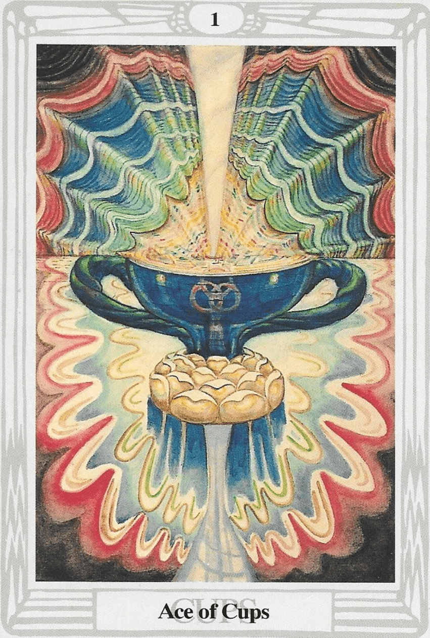 The Ace of Cups-Thoth Tarot