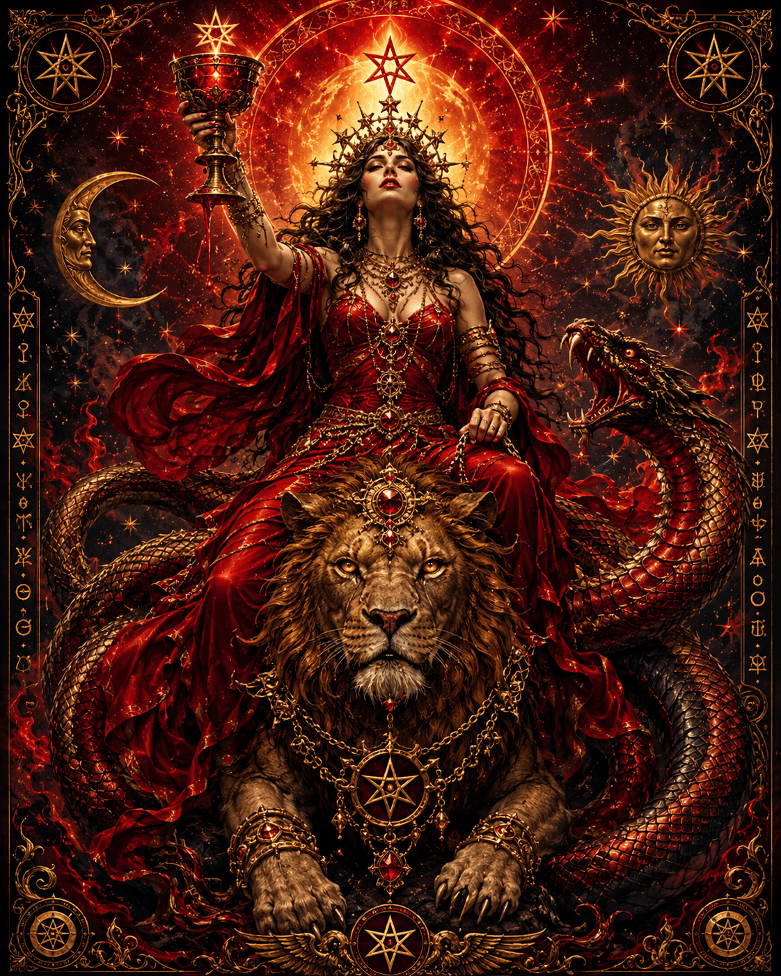 scarlett woman-dark isis