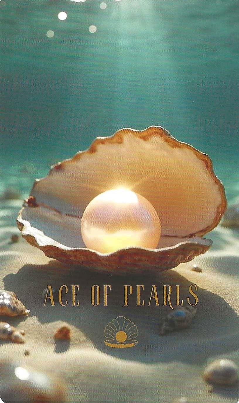 Ace of Pearls -The Ocean Tarot