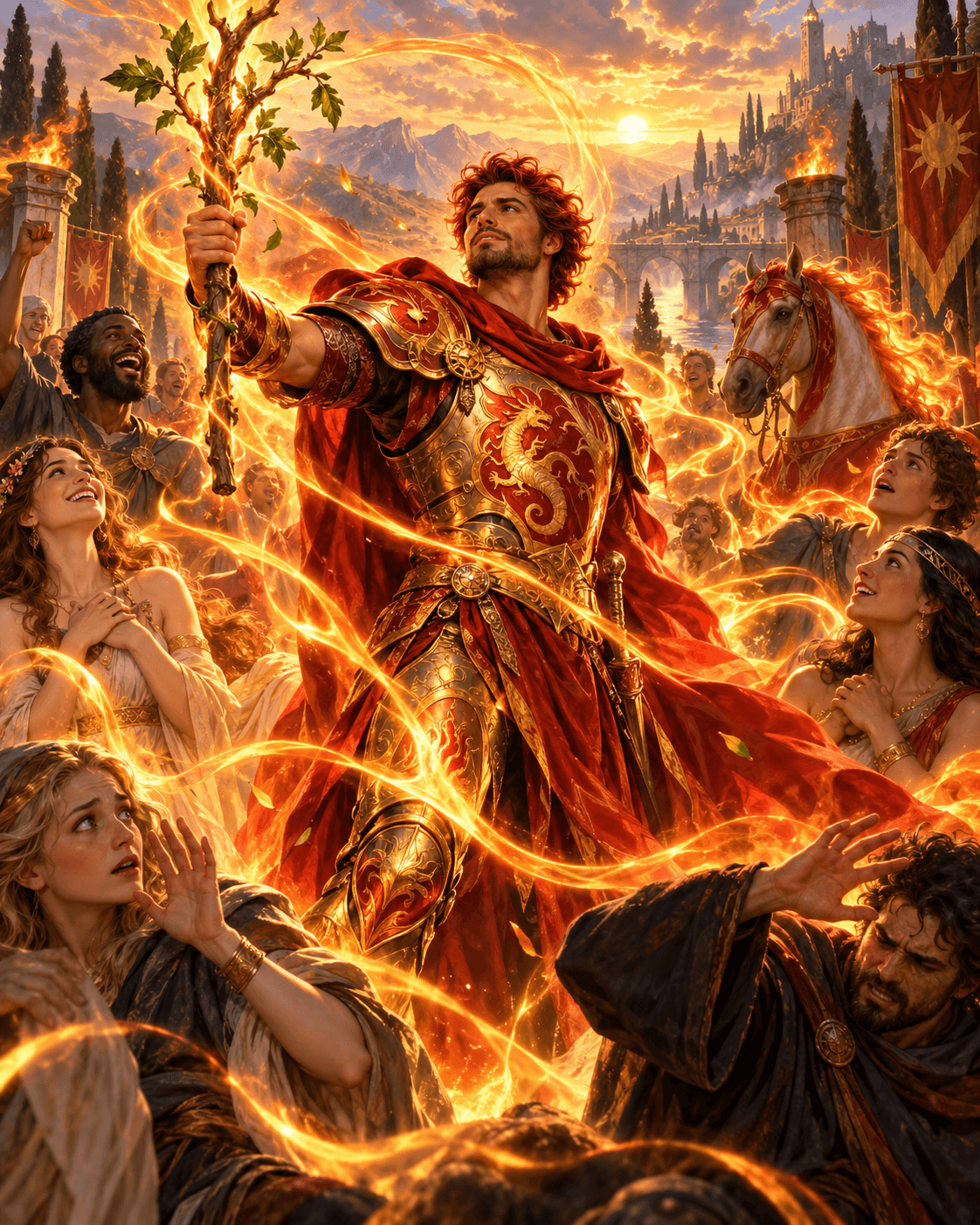 The Knight of Wands passion that radiates