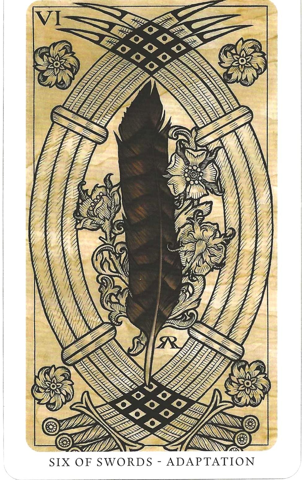 Daily Western Hermetic Tarot card comparisons critique. This month: Medieval Feathers  Tarot and Thoth.