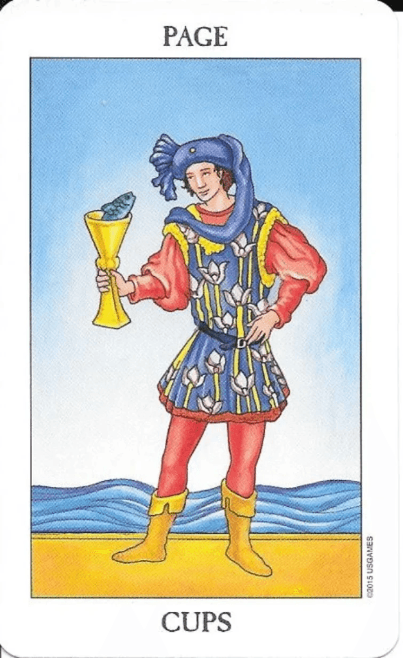 Page of Cups-Rider-Waite-Smith Tarot