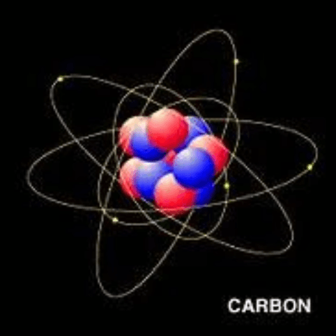 The Carbon atom imagery
