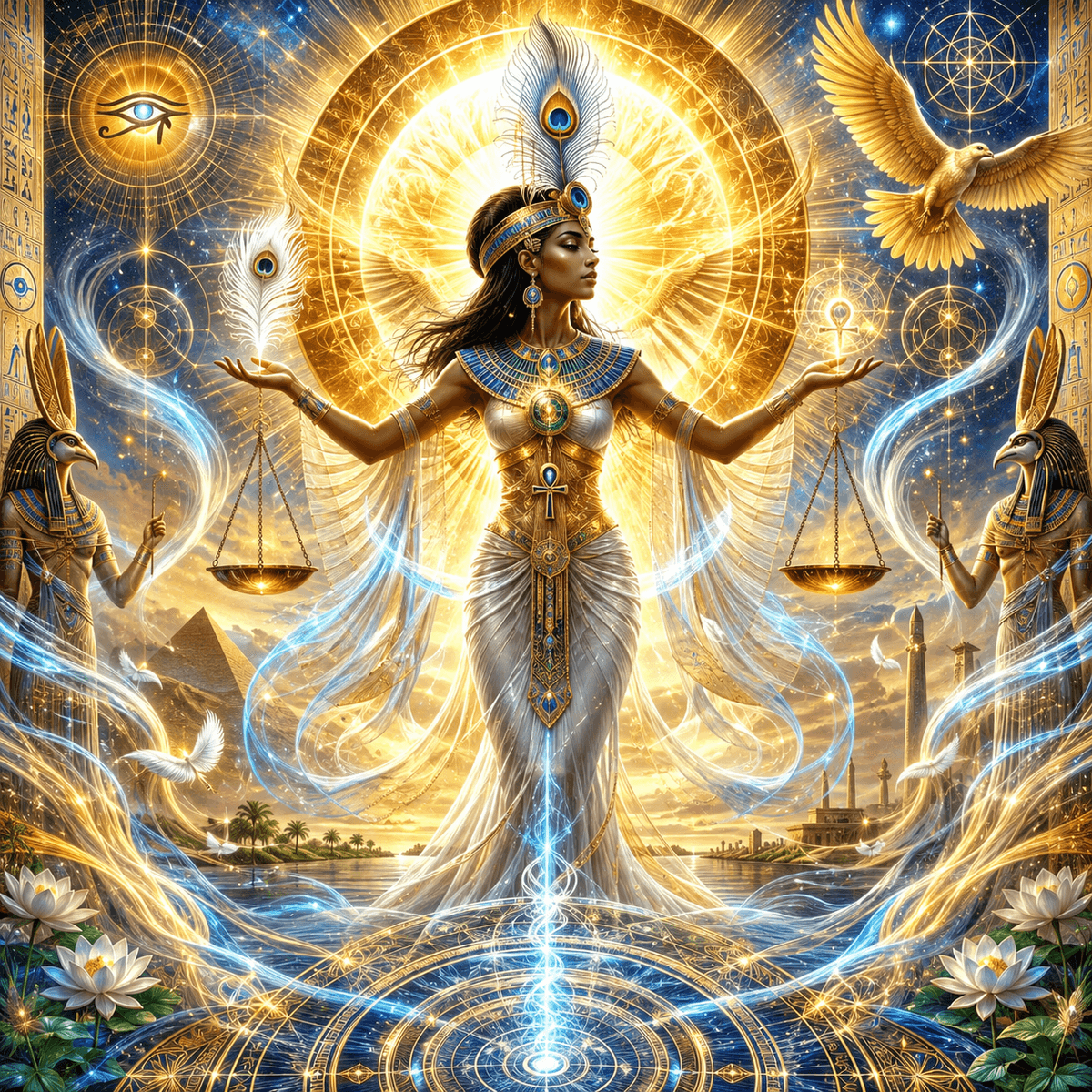 Maat the goddess of justice