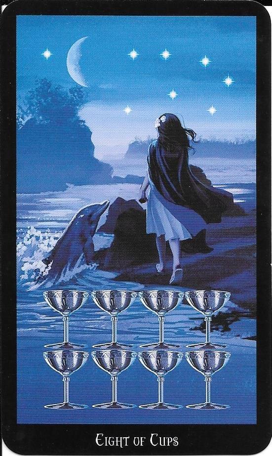 Tarot Card 8 Of Cups Tarot Card 8 Of Cups