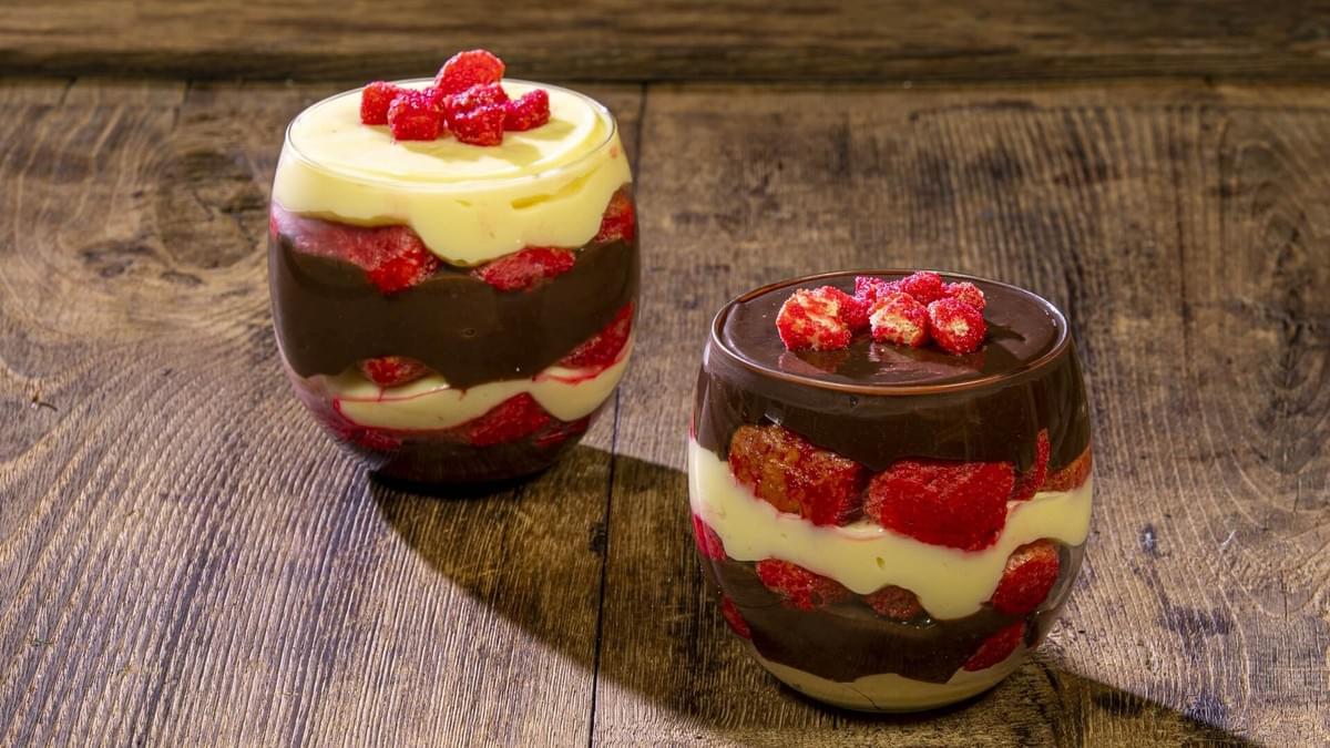 Sogno bitter abbinato a zuppa inglese