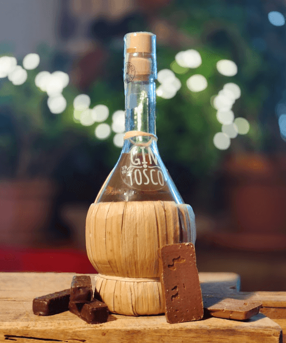 gin tosco artigianale abbinato al cioccolato