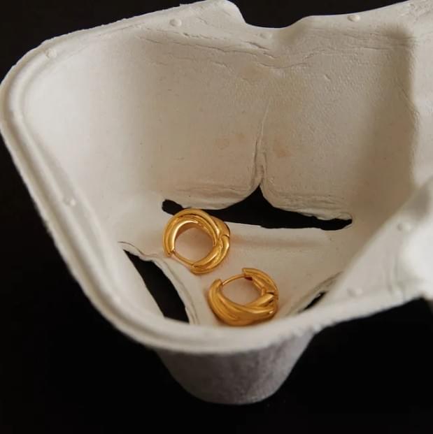 質感交疊耳環 / Texture Overlapping Earring