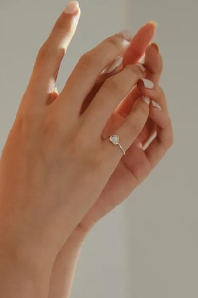 [純銀] 戀愛成就戒指 / 2 size / Love Achievement Ring