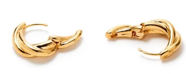 質感交疊耳環 / Texture Overlapping Earring