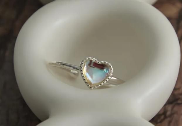 [純銀] 戀愛成就戒指 / 2 size / Love Achievement Ring