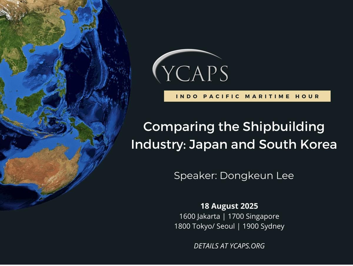 Advertising image for Maritime Hour August 2025
