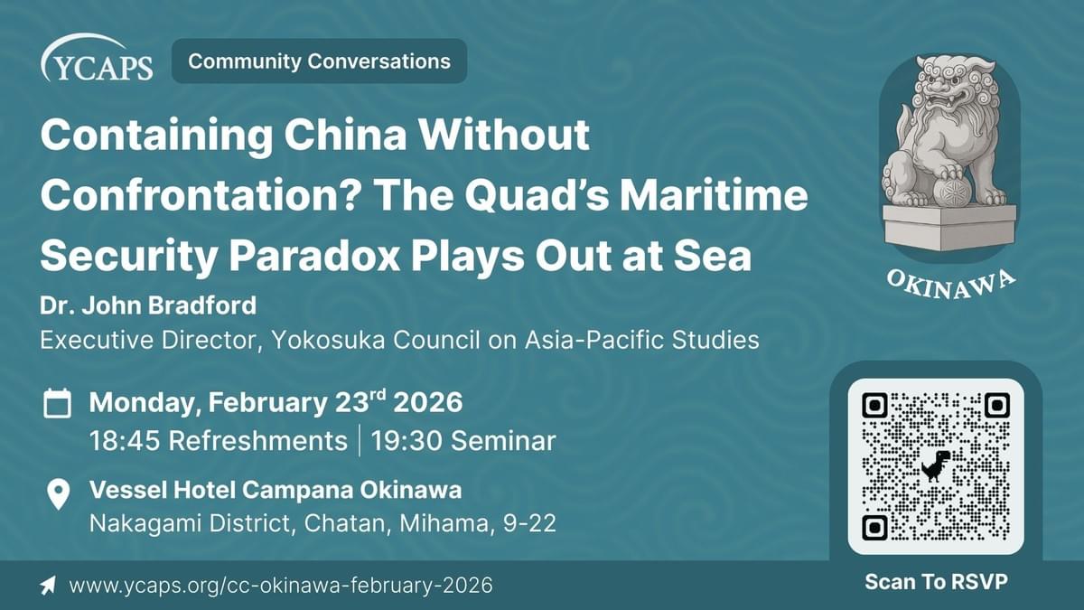 Flyer for the Okinawa February 2026 event