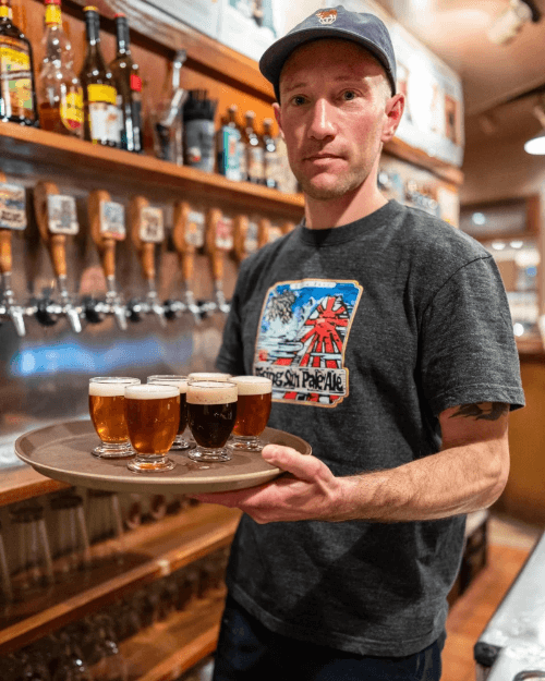 Baird Brewing offers a wide selection of in-house craft beers Baird Brewing offers a wide selection of in-house craft beers