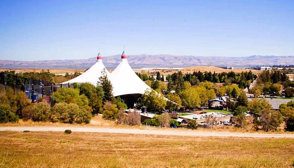Shoreline Amphitheatre in the environmentally sensitive North Bayshore area of Mountain View