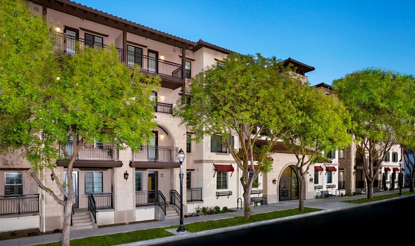 Mountain View's most awarded affordable housing project, the Franklin Street Family Apartments.