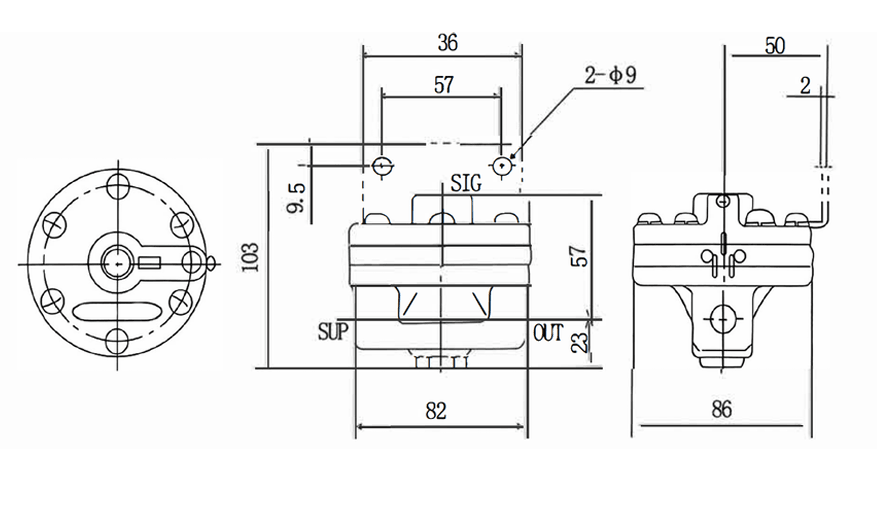 ATB100 PNEUMATIC BOOSTER