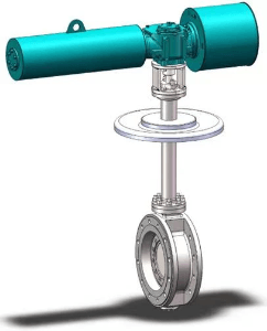 cryogenic triple-offset butterfly valve
